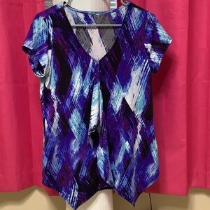 Colorful woman’s blouse top